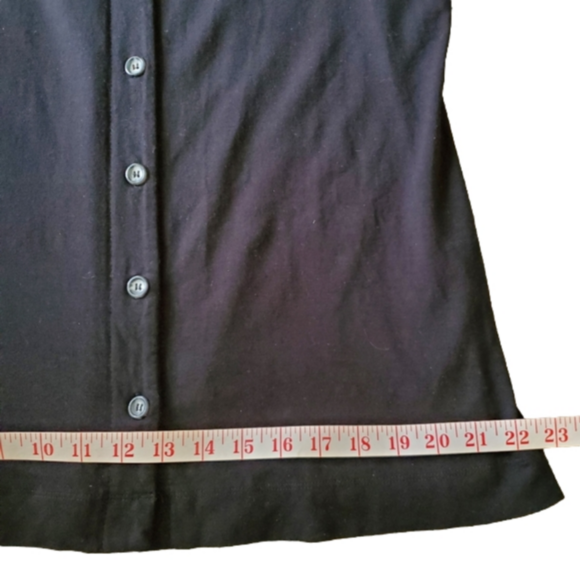 J.Jill Stretch Button Front 3/4 Sleeve Cardigan Size M EUC - Picture 8 of 14